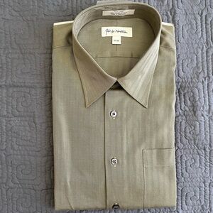 John W. Nordstrom Men's Khaki Dress Shirt